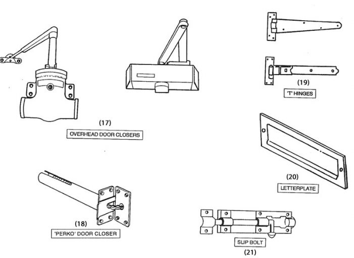 Doors and Fittings